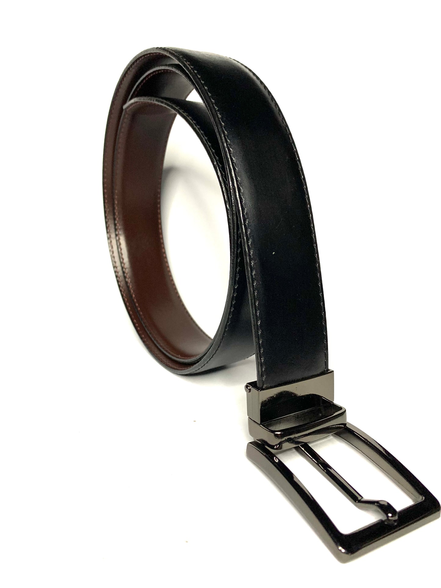 2 IN 1 LEATHER BELT