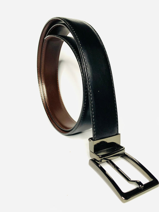 2 IN 1 LEATHER BELT